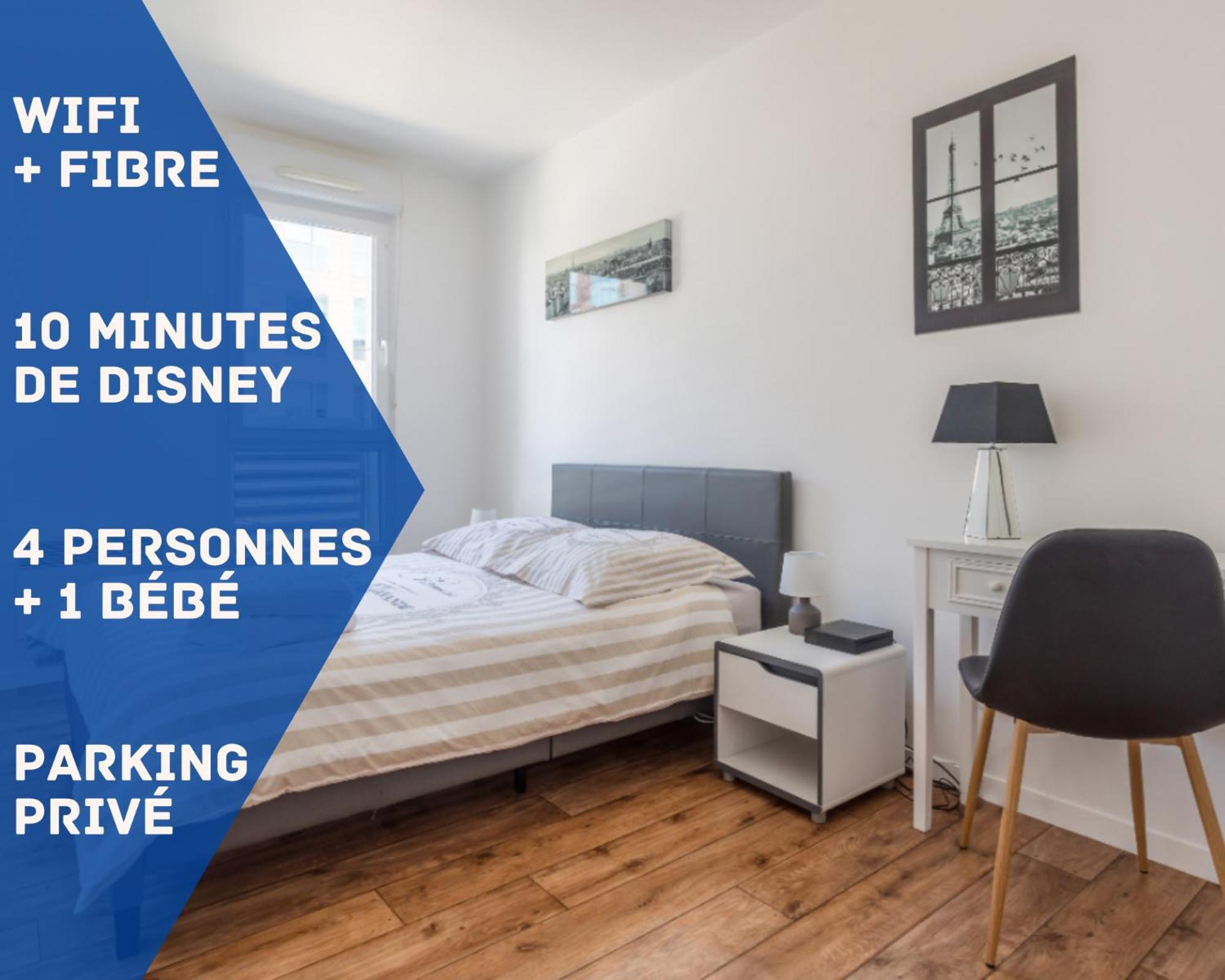 Appartement Confort Paris Montévrain Exteriör bild